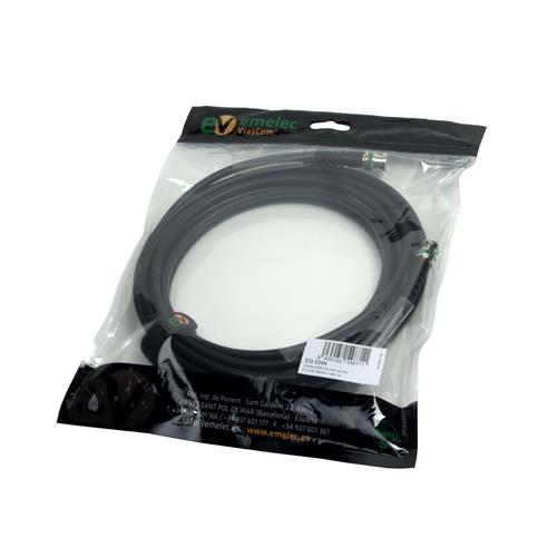 Cable conexion video SDI 4K-UHD Long. 5m. EQ 234N/0050