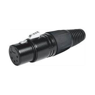 Conector XLR 5P hembra aereo EQ 9008/B