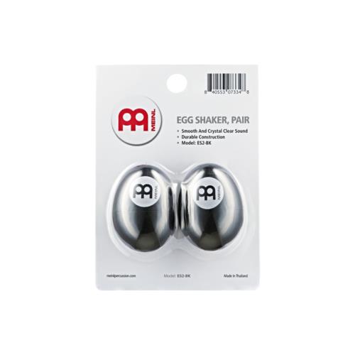 Set 2 Uds. Huevos Shaker negro ES2-BK