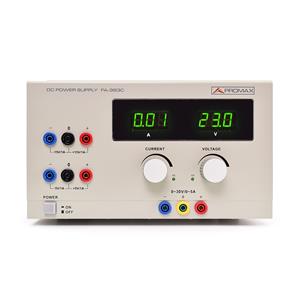 Fuente de alimentacion FA-363C 0 a 30V / 5A, 15V, 5V Promax