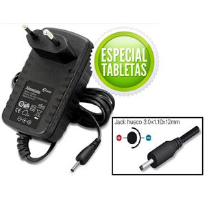 Fuente alimentacion 5Vdc 2,5A especial tableta 3,0x1,1x12,0mm