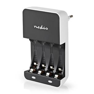 Cargador 4 baterias NiMh AA-AAA Nedis