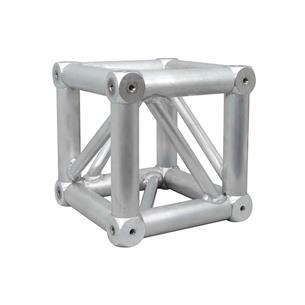 Cubo multiconexion para truss plata Serie F 30 CUB