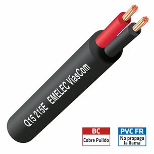 Cable manguera altavoz flexible 2 x 1,5mm Q15-215E 2