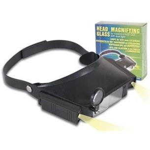 Lupa de cabeza con luz led
