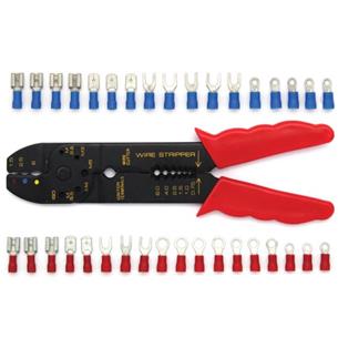 Crimpadora+terminales Kit Velleman