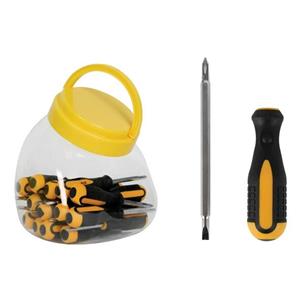 Destornillador reversible plano/estrella 4 en 1