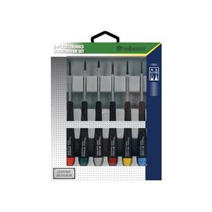 Juego destornilladores de precision 6u