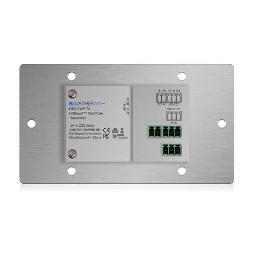 Emisor HDMI Wall Plate HDBaseT Cat6 70 metros HEX11WP-TX