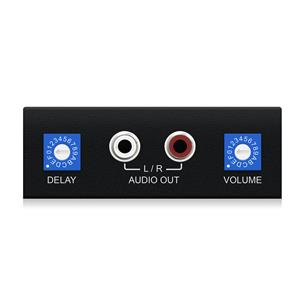 Delay de 1 segundo para audio estereo AD11AU