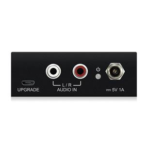 Delay de 1 segundo para audio estereo AD11AU 2