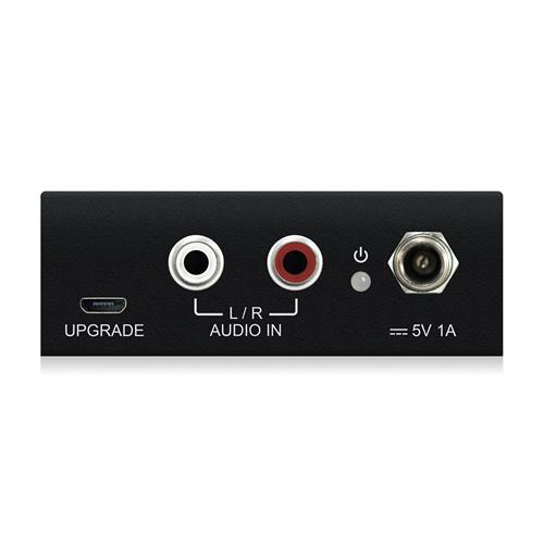 Delay de 1 segundo para audio estereo AD11AU