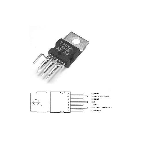 Circuito integrado TDA7240