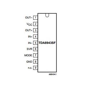 Circuito integrado TDA8943SF