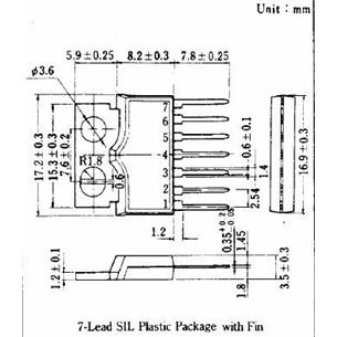 Circuito integrado AN5515