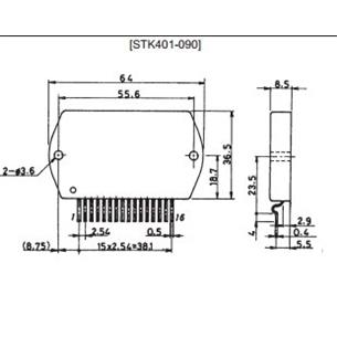 Circuito integrado STK401-090