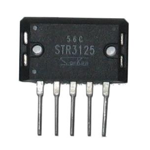 Circuito integrado STR3125 Regulador de voltaje 125V 3,5A 40W SIL-4