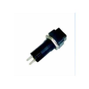 Pulsador empotrable metalico rojo 1A 17,5mm
