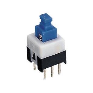 Pulsador conmutado bipolar 300mA 50Vdc 70x70mm