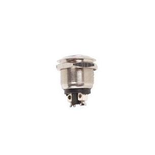 Pulsador antivandalico metalico 2A 250V