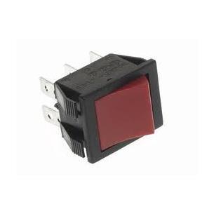 Conmutador basculante 2C. 2P. 16A 250V (sin luz)
