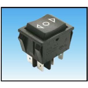 Pulsador bipolar 3 posiciones retorno a 0, 16A/250V
