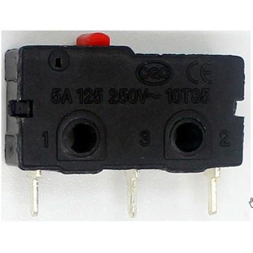 Microinterruptor circuito impreso 19,8mm 5A 250V