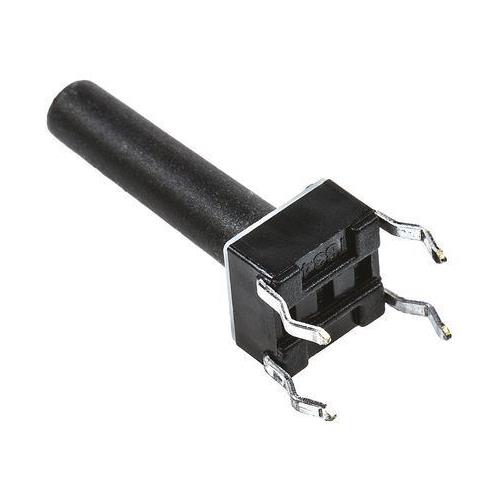 Pulsador tacto 4 pines 13,4mm 6x6x17mm