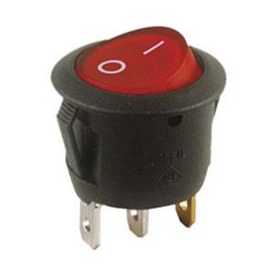 Interruptor basculante 22mm 6A 250V con luz