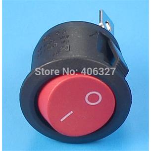 Interruptor basculante 22mm 6A 250V sin luz