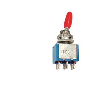 Miniconmutador a palanca 2C. 3P. 1 retorno