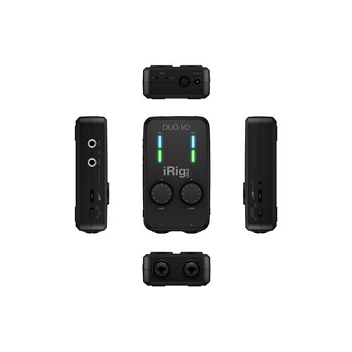 Interfaz movil de audio/MIDI de 2 canales iRig Pro Duo I/O