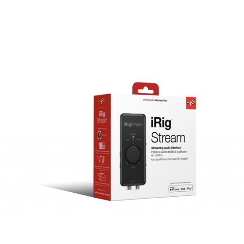 Interfaz de audio de transmision iRIG Stream