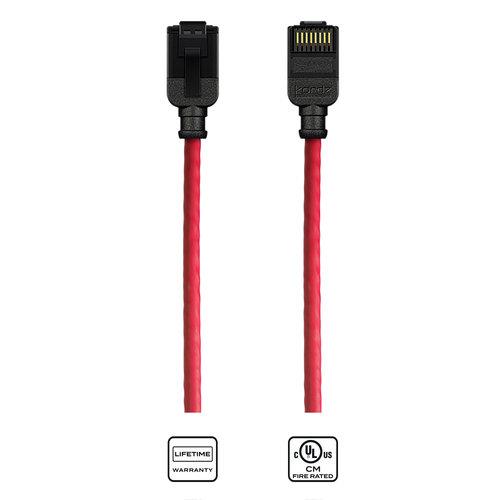 Cable CAT6 para patch AWG28 0,25m color rojo K23045-0025-R