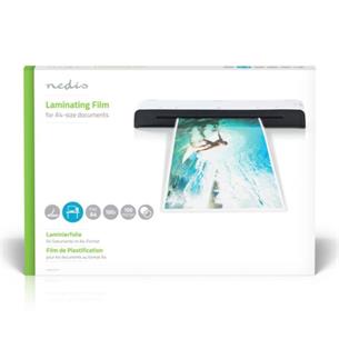 Caja de laminas plastificadoras A4 100 micron Nedis