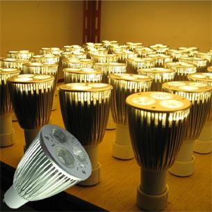 Lampara GU10 led 6W Blanco Calido 3x2W