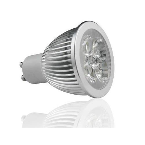 Lampara GU10 led 4W Blanco Calido 4x1W