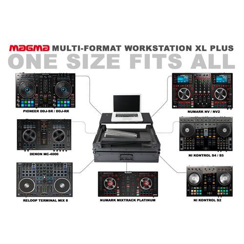 Maleta transporte multi-formato Dj WORKSTATION XL PLUS