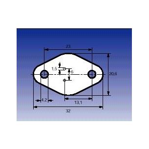 Aislante mica para TO-66