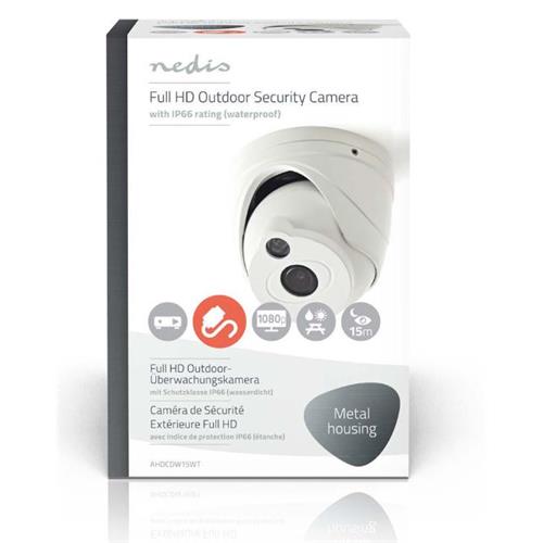 Camara Domo HD 1080p IP66 NEDIS