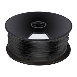 Hilo de plastico PLA 3mm para impresora 3D negro 1KG