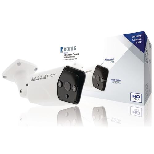 Camara HD 720p IP66 Nedis tipo Bala