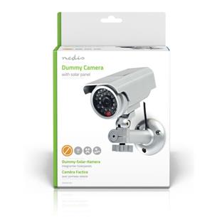 Camara falsa exterior c/soporte IR Activo IP44