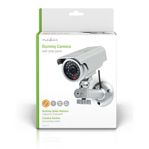 Camara falsa exterior c/soporte IR Activo IP44