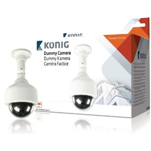 Camara falsa para exterior tipo domo con led