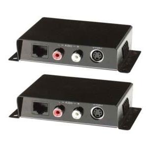 Balun audio y video a par trenzado (pareja)