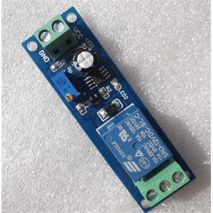 Modulo temporizador 0/10s NE555 12Vdc con rele