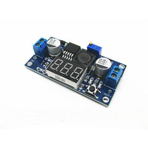 Modulo alimentacion bajada DC-DC E:4-40V S:1,3-37V 2A con voltimetro