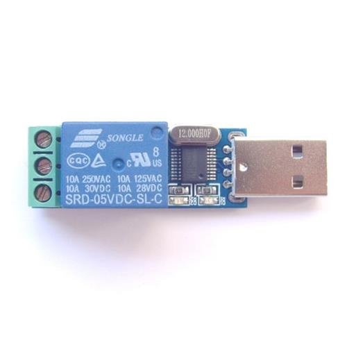 Modulo rele control inteligente por USB