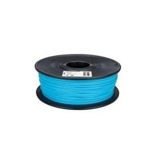 Hilo de plastico PLA 3mm para impresora 3D azul claro 1KG